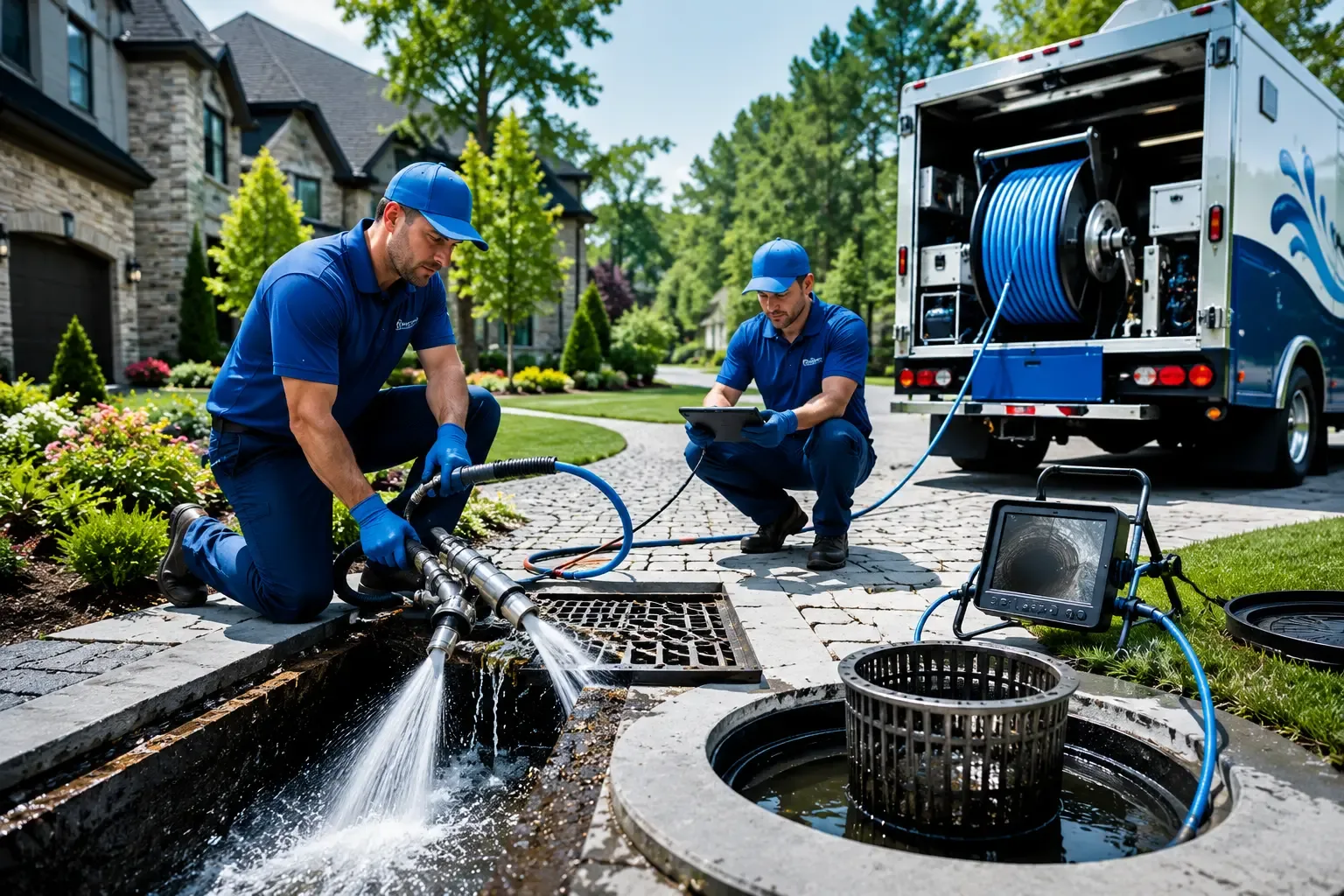 Local outdoor drain cleaning professionals in Pomfret Center, CT
